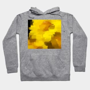 Abstract Yellow Daisy Hoodie